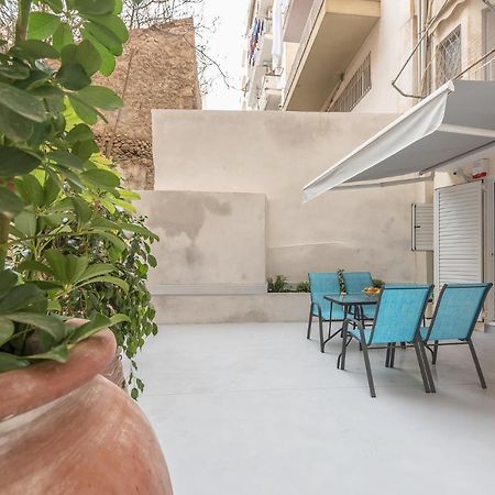 Ferienwohnung The Courtyard Oasis Athen Exterior foto